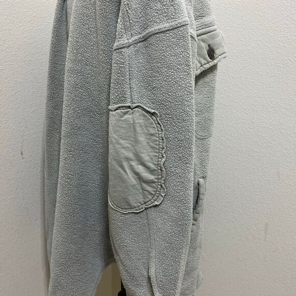 Free People Gray Button Down Shirt - Picture 5 of 11